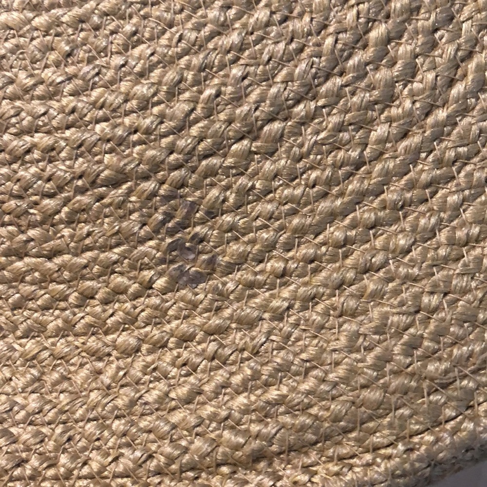 Jute Blend Round Shoulder Bag With Multi-Color Ta… - image 8